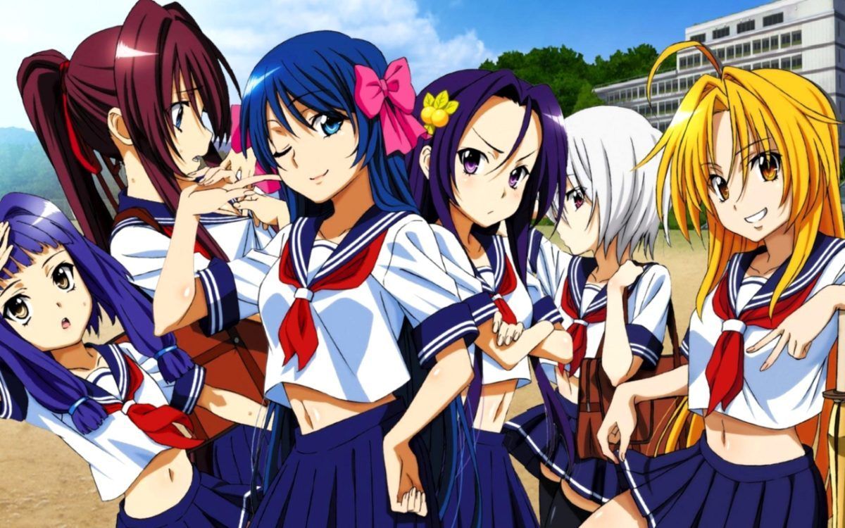 51920 Anime Girls Anime School Girls
