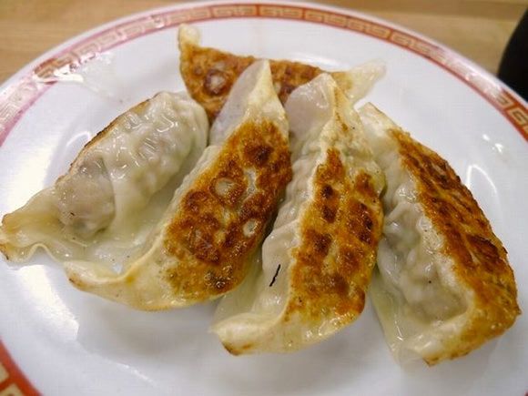 Gyoza, an example of "Chinese" food in Japan