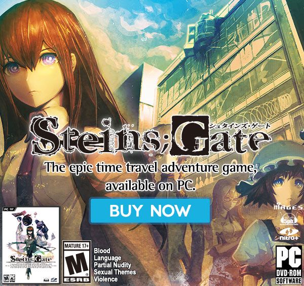 Steins;Gate is now available!