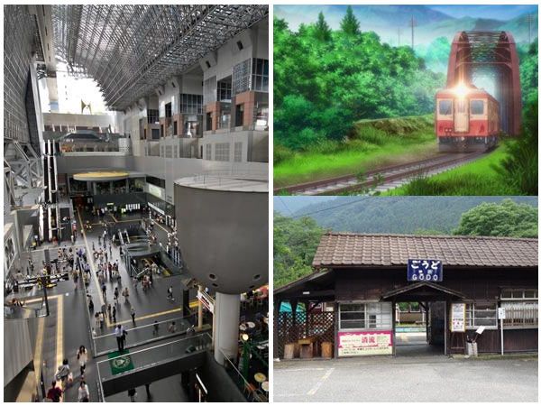 Anime "holy land" locations, and why foreigners hate Kyoto Station.