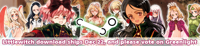 Littlewitch Romanesque ships Dec 22! And please vote for us on Steam!