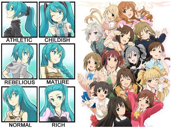 How anime hair colors and styles work, and a wonderful new idol anime. |  J-List Blog