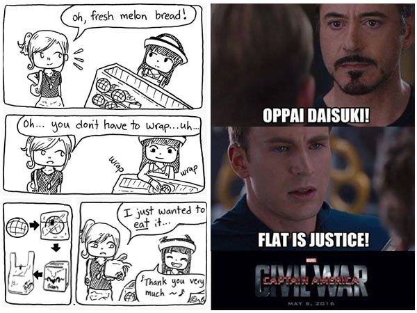 Oppai or Flat is Justice?