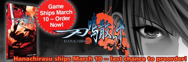Hanachirasu ships March 10!
