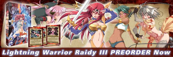 Preorder Raidy III now!