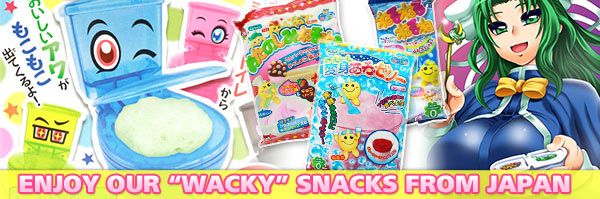 Wacky snacks from Japan
