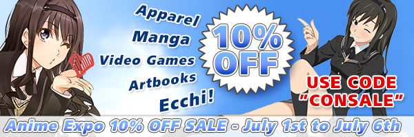 J-LIST SALE 10% off during Anime Expo!