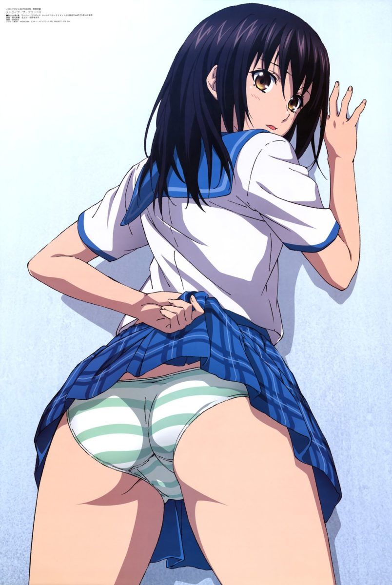 Megami MAGAZINE May 2017 Anime Posters Strike The Blood