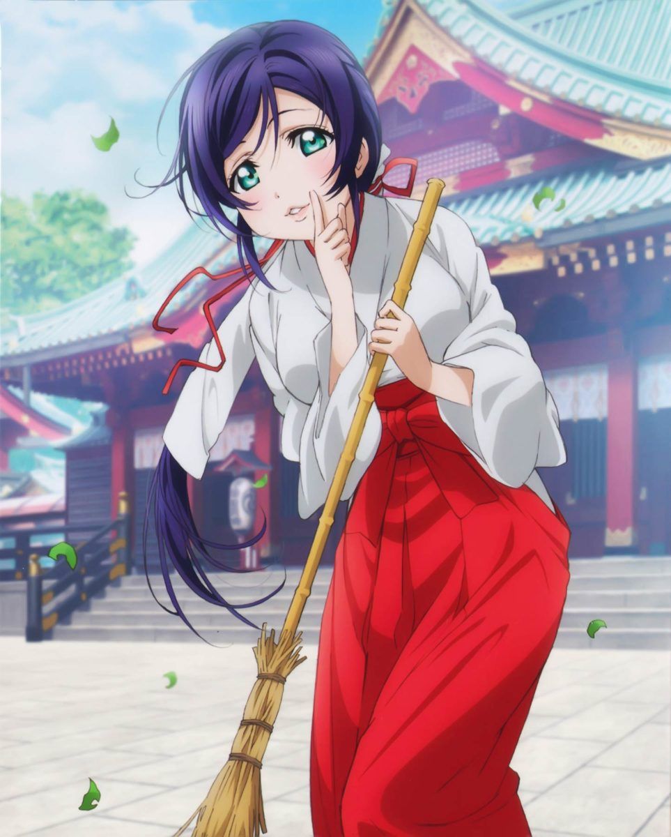 toujou nozomi from love live in Shrine Maiden Character Ranking