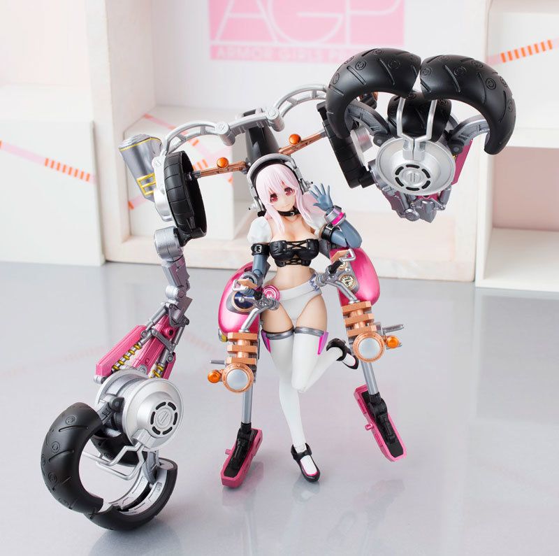 Armor Girls Project Super Sonico With Super Bike Robot 10th Anniversary Version Figure 0012