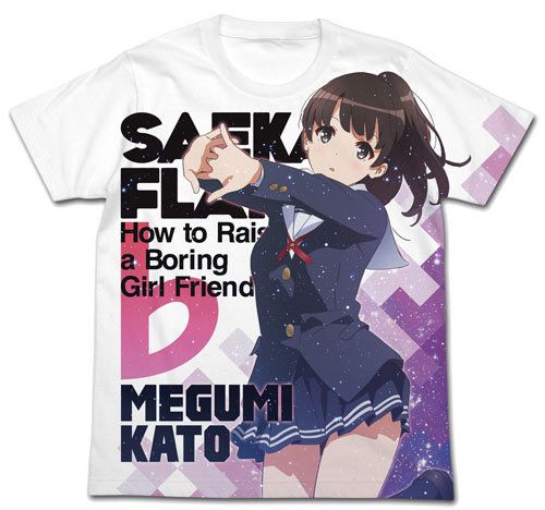 Saekano Megumi Kato Full Graphic T Shirt