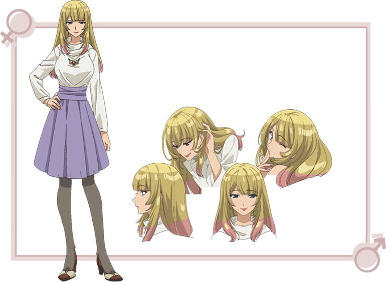 Skirt No Naka Wa Kedamono Deshita Anime Character Designs Ryo Kirishima