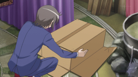 anime girl box