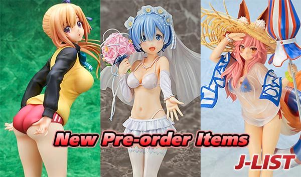 Gorgeous new anime figures