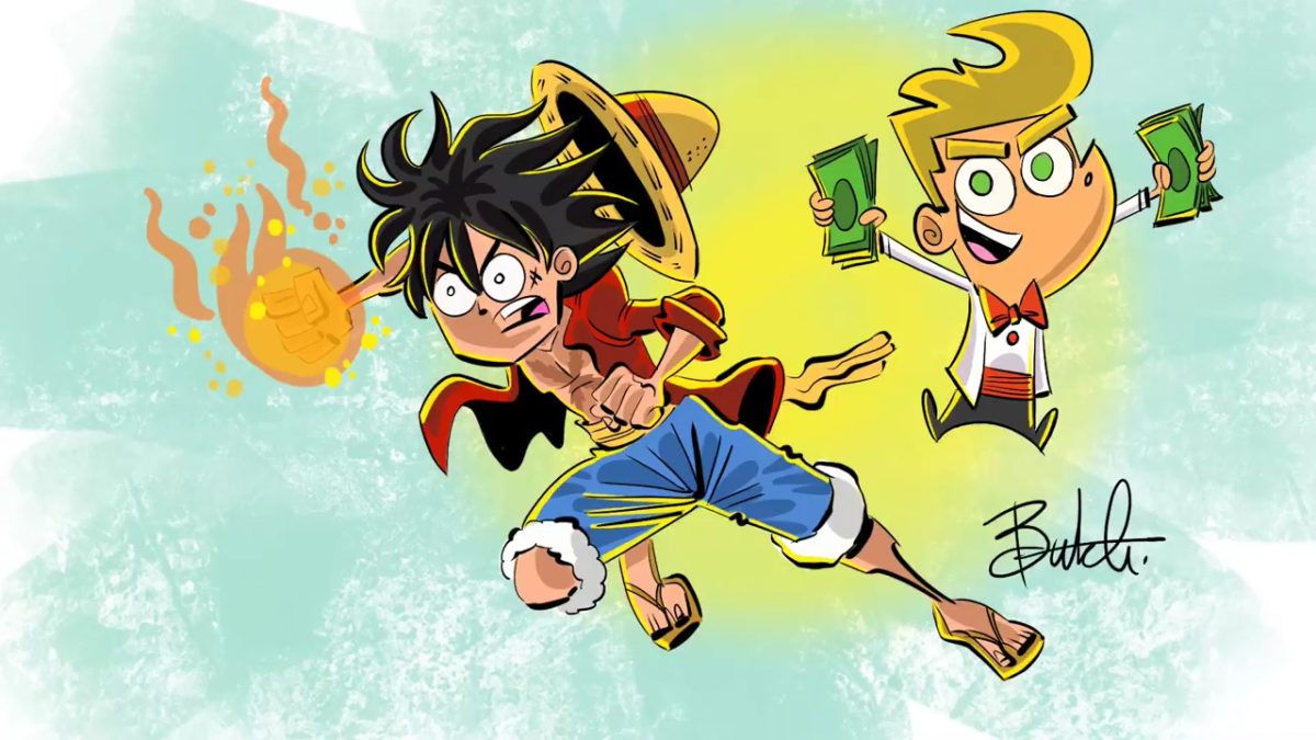 Fairly Odd Parents Creator Draws Anime In His Style Monkey D. Luffy X Remy Buxaplenty