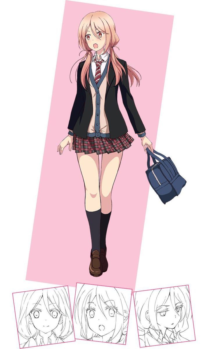 Netsuzou Trap Anime Character Designs Yuma Okazaki