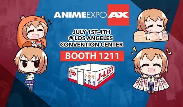 J-List will be at anime expo!