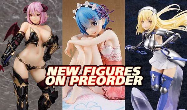 New anime figures in stock