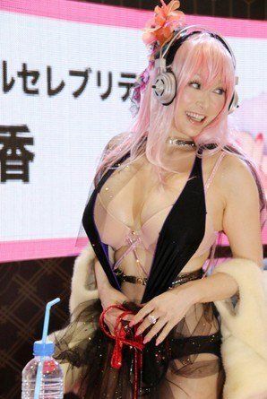 49 Year Old Japanese Celebrity Mika Kano Pulls Of Super Sonico In Style! 3