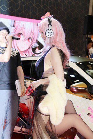 49 Year Old Japanese Celebrity Mika Kano Pulls Of Super Sonico In Style! 5