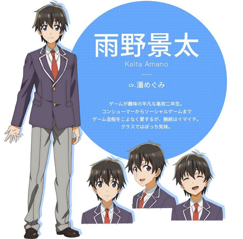 Gamers Anime Character Designs Keita Amano