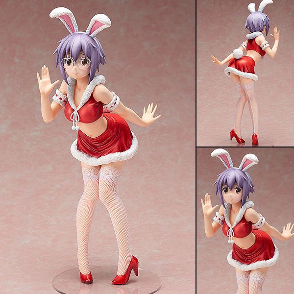 Yuki Nagato Dressed In A Santa Bunny Girl Costume Is Coming To Visit This Christmas!