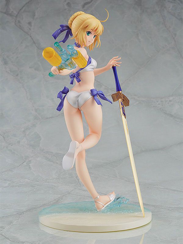 Fate Grand Order Archer Altria Pendragon Swimsuit Summer Anime Figure 0005