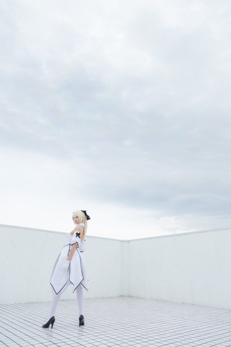 Fate Stay Night Saber Lily Cosplay 0001