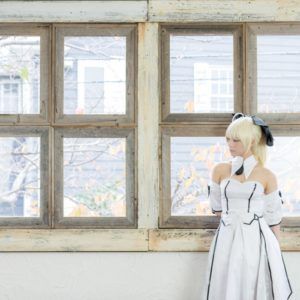 Fate Stay Night Saber Lily Cosplay 0028