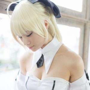 Fate Stay Night Saber Lily Cosplay 0032