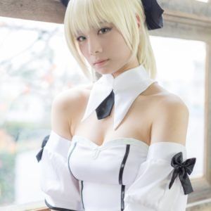 Fate Stay Night Saber Lily Cosplay 0033