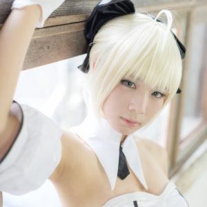 Fate Stay Night Saber Lily Cosplay 0034