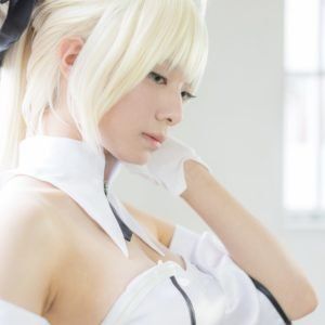 Fate Stay Night Saber Lily Cosplay 0036