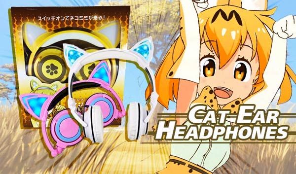 cat girl earphones