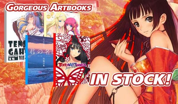 New doujinshi and artbooks