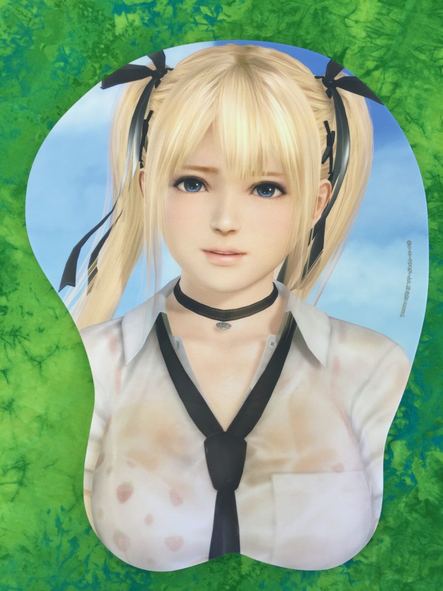 Dead Or Alive Xtreme 3 Life Sized Oppai Mousepad Marie Rose 0001