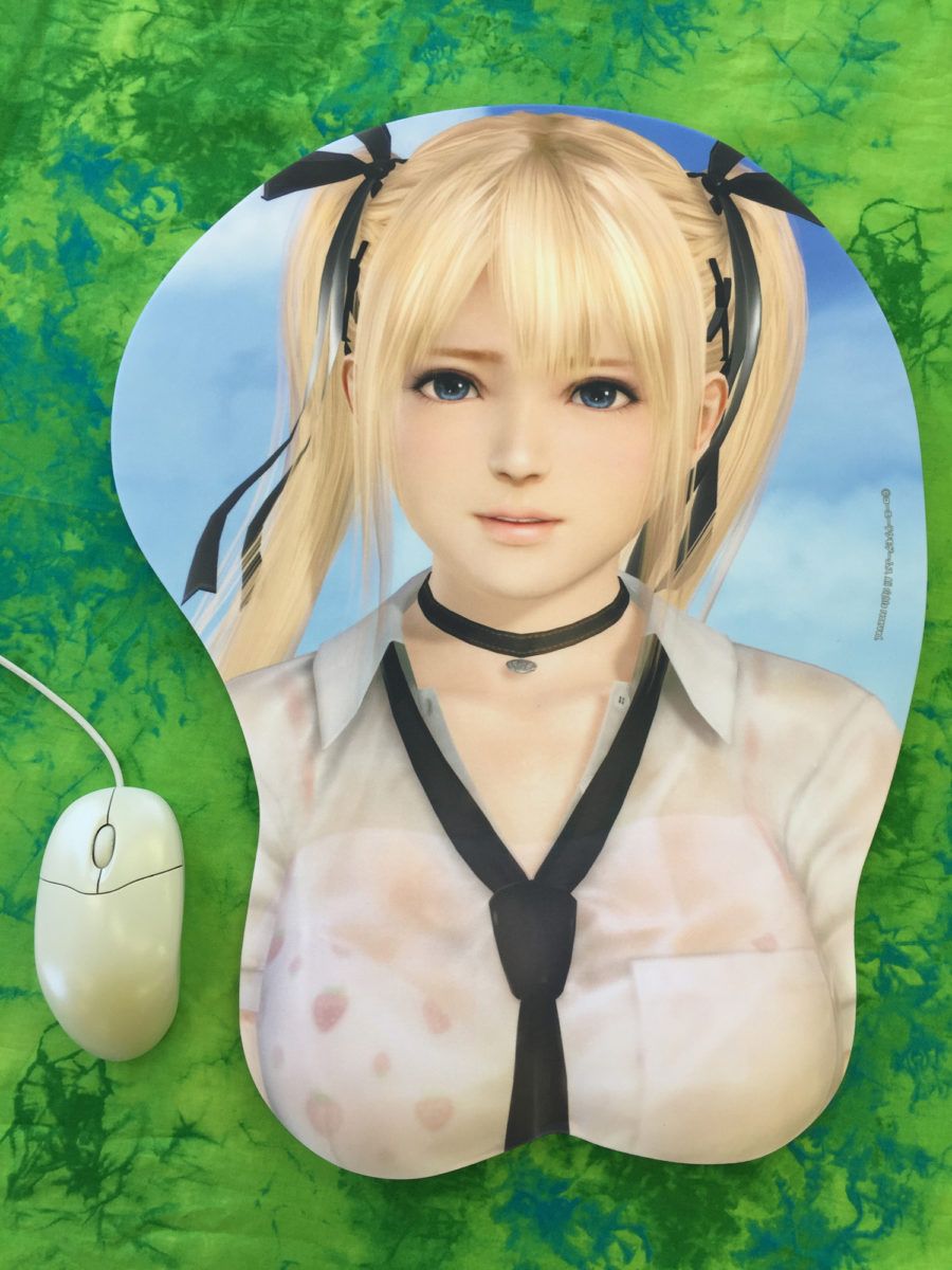 Dead Or Alive Xtreme 3 Life Sized Oppai Mousepad Marie Rose 0007