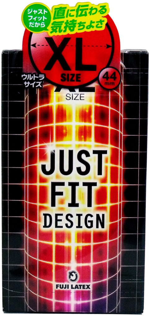 JUST FIT Condom XL Size 1