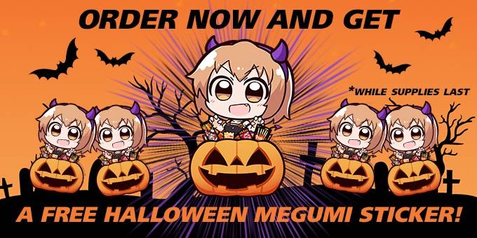 Megumi Sticker Halloween Blog Post