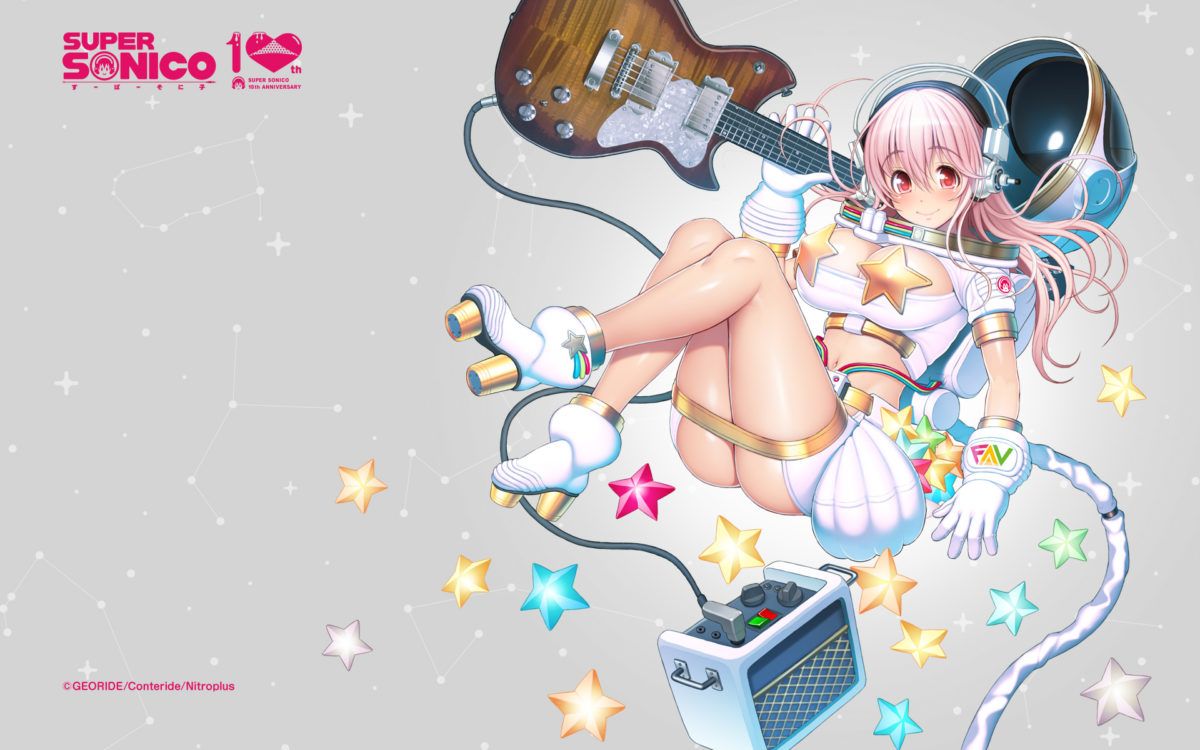 Celebrate Super Sonico's Birthday With This New Wallpaper 1920x1200