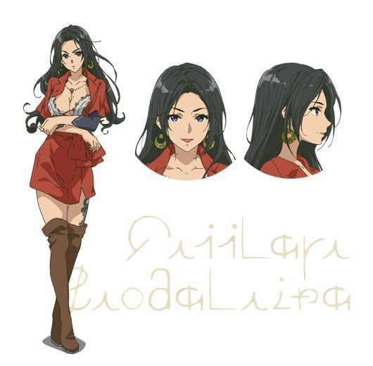 Violet Evergarden Anime Character Designs Cattleya Baudelaire