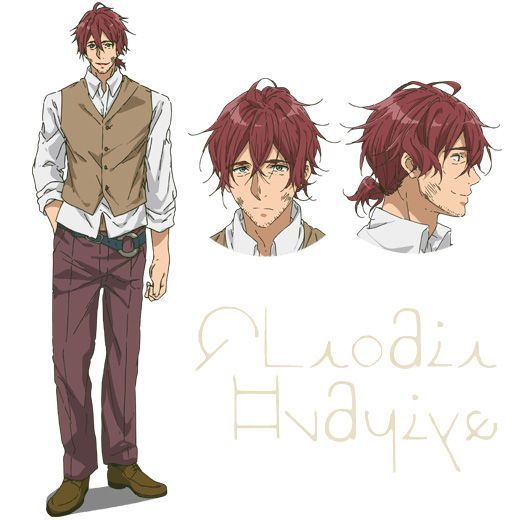 Violet Evergarden Anime Character Designs Claudia Hodgins