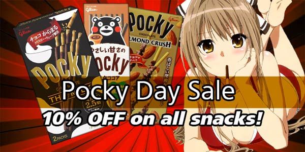 Pocky Day sale 11/11
