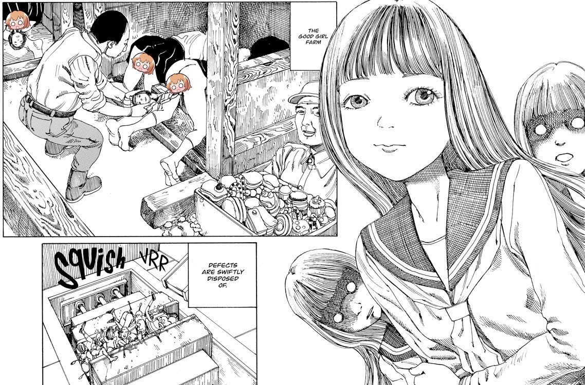 Shintaro Kago Super Dimensional Love Gun Fakku Hentai Manga 03