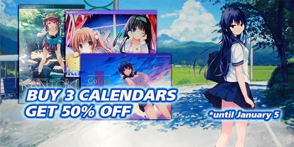 Japanese Anime Calendar Sale