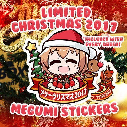 Megumi Sticker Christmas J List