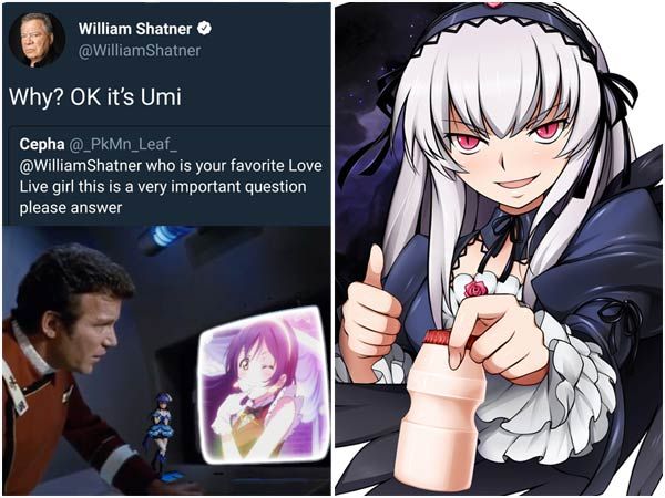 William Shatner Is An Anime Fan