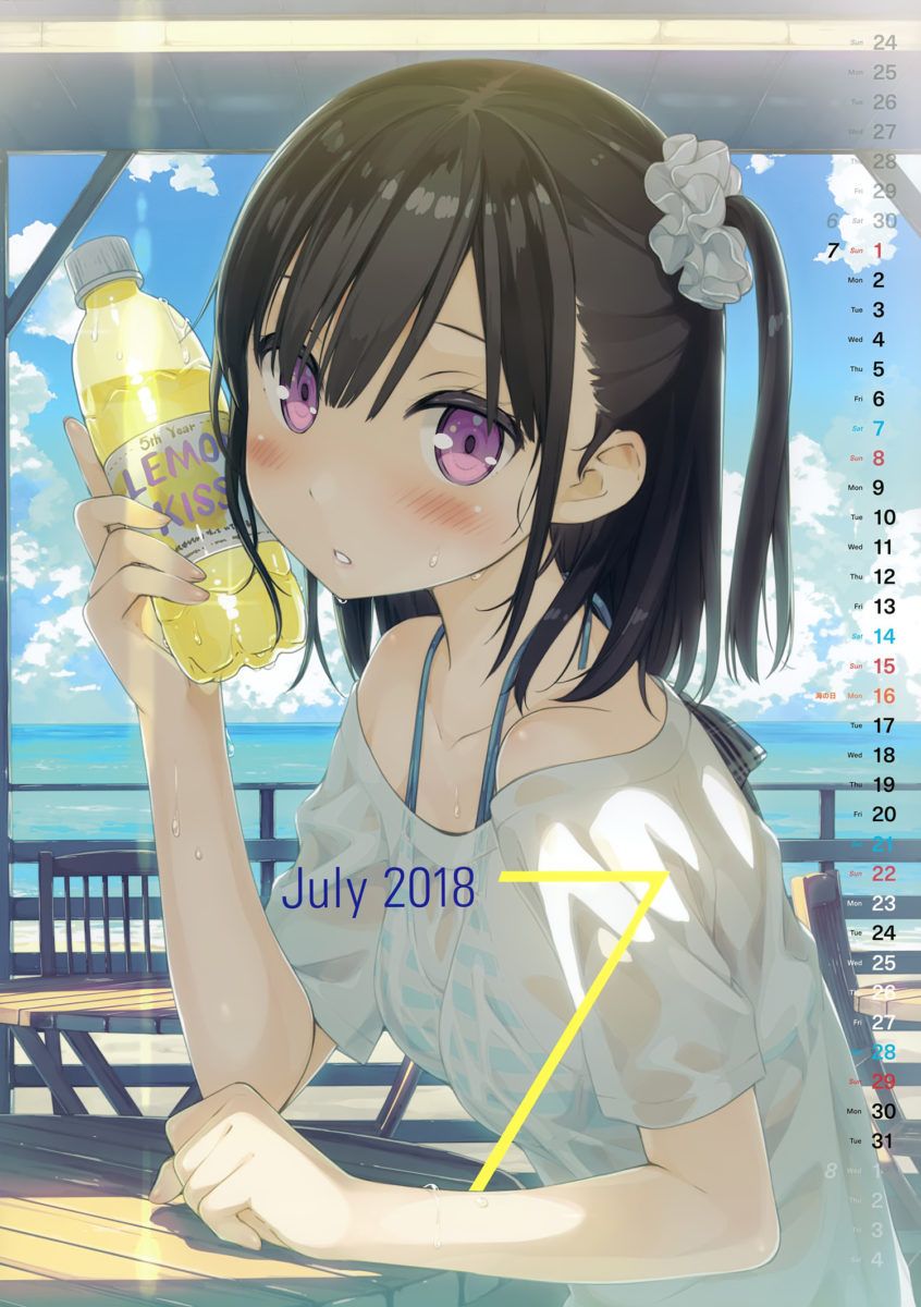 Kantoku Special Calendar 2018 0008