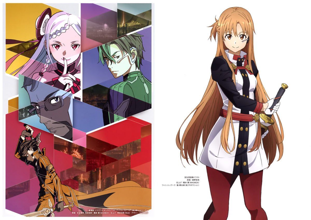 Sword Art Online The Movie Ordinal Scale Animation Artworks Book 0003