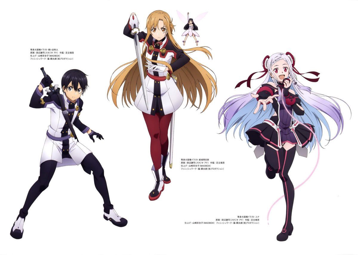 Sword Art Online The Movie Ordinal Scale Animation Artworks Book 0005